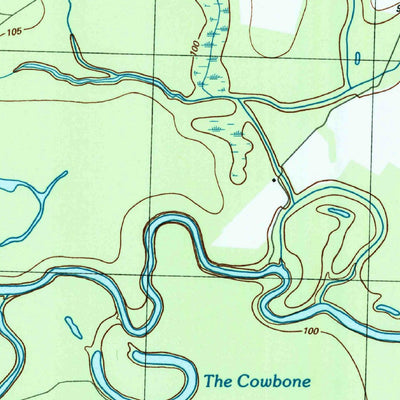 United States Geological Survey Four Oaks NE, NC (1997, 24000-Scale) digital map