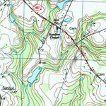 United States Geological Survey Four Oaks NE, NC (1997, 24000-Scale) digital map