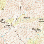 United States Geological Survey Four Peaks, AZ (1964, 24000-Scale) digital map