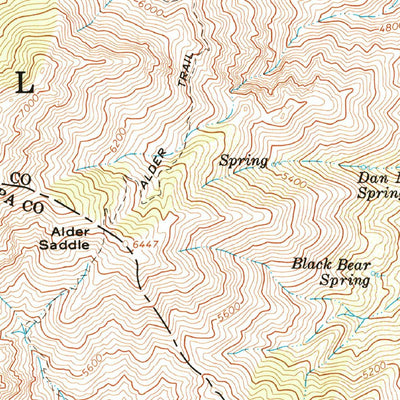 United States Geological Survey Four Peaks, AZ (1964, 24000-Scale) digital map