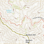 United States Geological Survey Four Peaks, AZ (2021, 24000-Scale) digital map