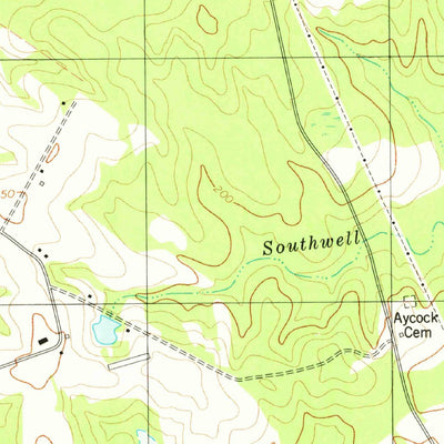 United States Geological Survey Four Points, GA (1978, 24000-Scale) digital map