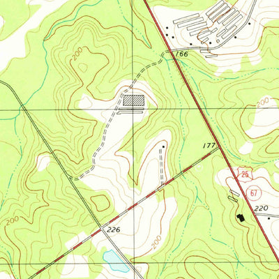 United States Geological Survey Four Points, GA (1978, 24000-Scale) digital map