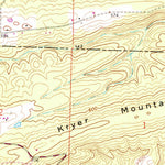 United States Geological Survey Fourche, AR (1961, 24000-Scale) digital map
