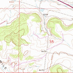 United States Geological Survey Fourmile Canyon, NM (1963, 24000-Scale) digital map