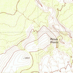 United States Geological Survey Fourmile Canyon, NV (1979, 24000-Scale) digital map