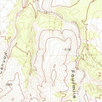 United States Geological Survey Fourmile Canyon, NV (1979, 24000-Scale) digital map