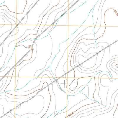 United States Geological Survey Fourmile Knoll, WY (2012, 24000-Scale) digital map