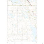 United States Geological Survey Fourmile Lake, MN (2022, 24000-Scale) digital map