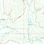 United States Geological Survey Fourmile Reservoir, WY (1961, 24000-Scale) digital map