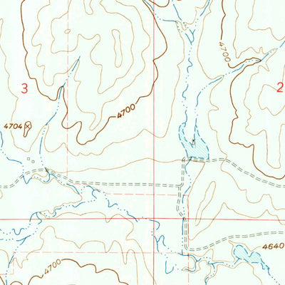 United States Geological Survey Fourmile Reservoir, WY (1961, 24000-Scale) digital map