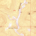 United States Geological Survey Fourmile, SD (1954, 24000-Scale) digital map