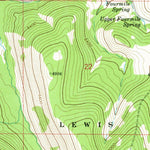 United States Geological Survey Fourmile Spring, MT (1972, 24000-Scale) digital map