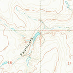 United States Geological Survey Fourteenmile Coulee NE, MT (1969, 24000-Scale) digital map
