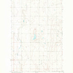 United States Geological Survey Fourteenmile Coulee NW, MT (1969, 24000-Scale) digital map