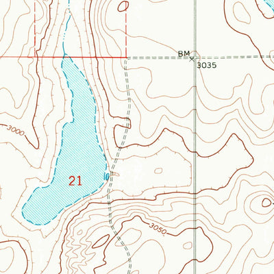 United States Geological Survey Fourteenmile Coulee NW, MT (1969, 24000-Scale) digital map