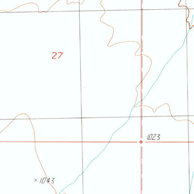 United States Geological Survey Fourth Of July Butte, AZ (1989, 24000-Scale) digital map
