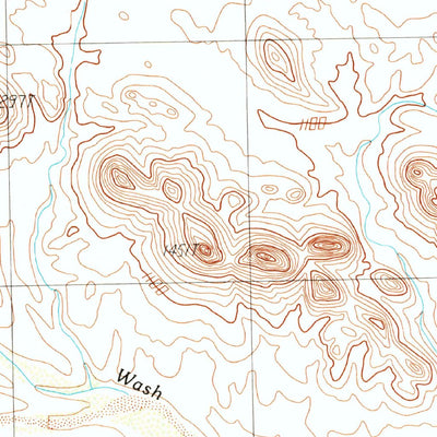 United States Geological Survey Fourth Of July Butte, AZ (1989, 24000-Scale) digital map