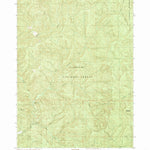 United States Geological Survey Fourth Of July Creek, OR (1989, 24000-Scale) digital map