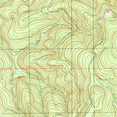 United States Geological Survey Fourth Of July Creek, OR (1989, 24000-Scale) digital map