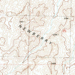 United States Geological Survey Fourth Of July Mountain, NV (1989, 24000-Scale) digital map
