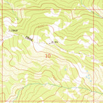 United States Geological Survey Fourth Of July Peak, ID (1978, 24000-Scale) digital map