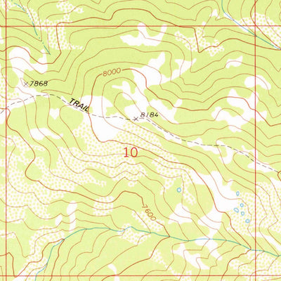 United States Geological Survey Fourth Of July Peak, ID (1978, 24000-Scale) digital map