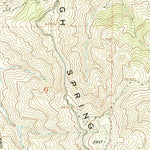 United States Geological Survey Fouts Springs, CA (1968, 24000-Scale) digital map