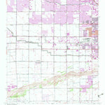 United States Geological Survey Fowler, AZ (1952, 24000-Scale) digital map