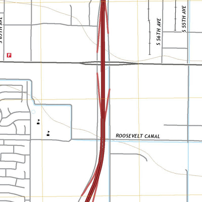 United States Geological Survey Fowler, AZ (2021, 24000-Scale) digital map