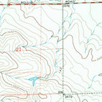 United States Geological Survey Fowler Coulee NW, MT (1967, 24000-Scale) digital map