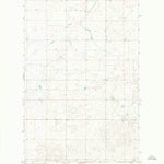 United States Geological Survey Fowler Coulee SE, MT (1967, 24000-Scale) digital map