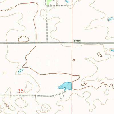United States Geological Survey Fowler Coulee SE, MT (1967, 24000-Scale) digital map
