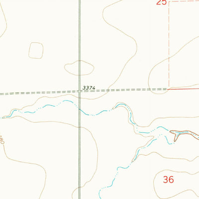 United States Geological Survey Fowler Coulee SW, MT (1967, 24000-Scale) digital map