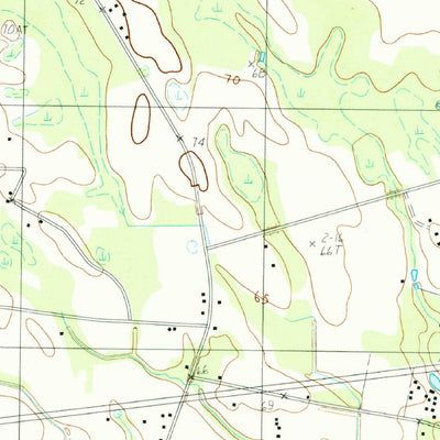United States Geological Survey Fowler, SC (1990, 24000-Scale) digital map