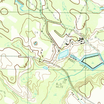 United States Geological Survey Fowler, SC (1990, 24000-Scale) digital map