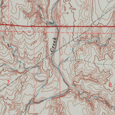 United States Geological Survey Fowler SE, KS (1967, 24000-Scale) digital map