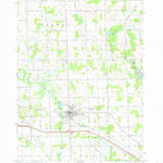 United States Geological Survey Fowlerville, MI (1973, 24000-Scale) digital map