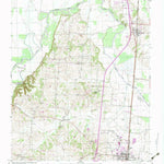 United States Geological Survey Fowlkes, TN (1952, 24000-Scale) digital map