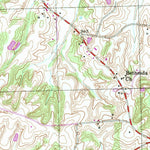 United States Geological Survey Fowlkes, TN (1952, 24000-Scale) digital map