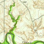 United States Geological Survey Fowlkes, TX (1916, 24000-Scale) digital map