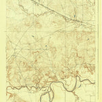 United States Geological Survey Fowlkes, TX (1919, 31680-Scale) digital map