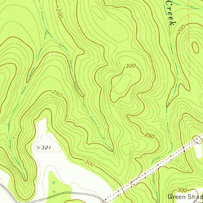 United States Geological Survey Fowlstown, GA (1974, 24000-Scale) digital map