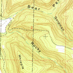 United States Geological Survey Fox, AR (1969, 24000-Scale) digital map