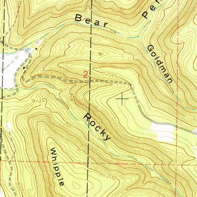 United States Geological Survey Fox, AR (1969, 24000-Scale) digital map