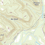 United States Geological Survey Fox, AR (2020, 24000-Scale) digital map
