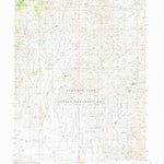 United States Geological Survey Fox Canyon, NV (1990, 24000-Scale) digital map