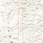 United States Geological Survey Fox Canyon, NV (1990, 24000-Scale) digital map