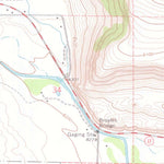 United States Geological Survey Fox Creek, CO (1967, 24000-Scale) digital map