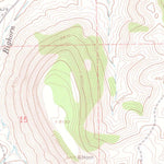 United States Geological Survey Fox Creek, CO (1967, 24000-Scale) digital map